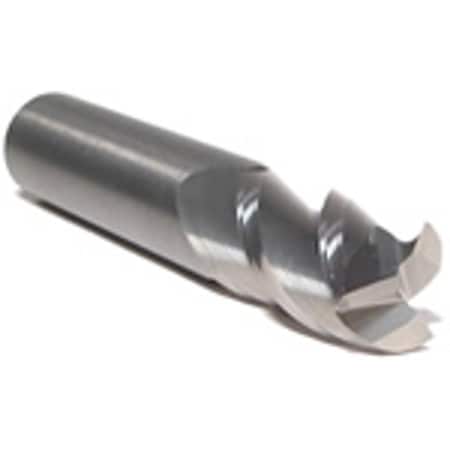Cgs Tool 3Fl 45 Deg Stub End Mill 3/4"Dia 1"Loc 3"Oal W/Altin Coating 230-7500-ALTiN
